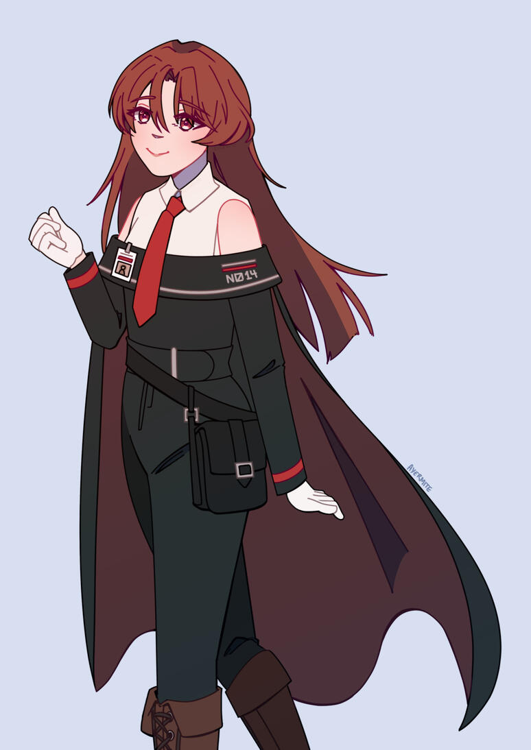 Character illustration of a Limbus Company OC.