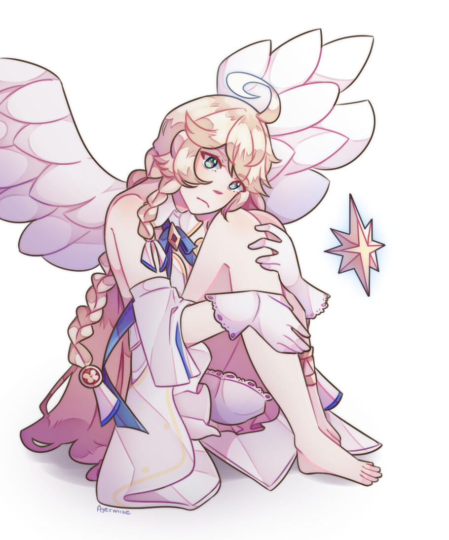 Character illustration of Angel of Light Angelica from Epic Seven.